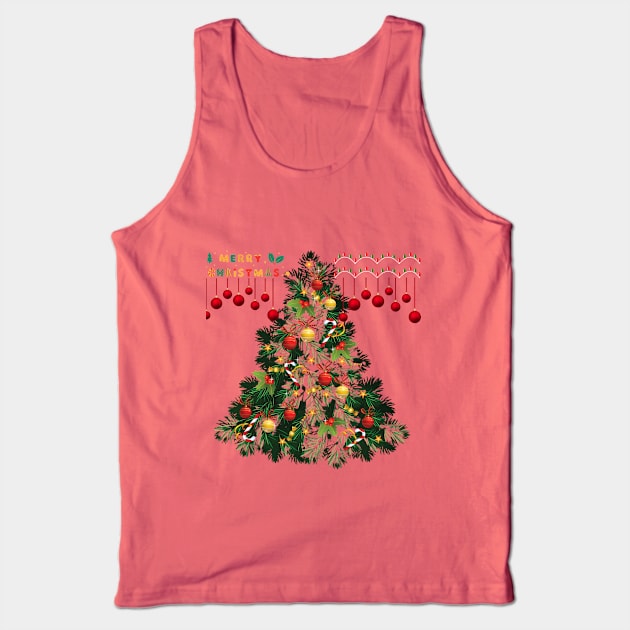 Christmas Tank Top by Kings Court